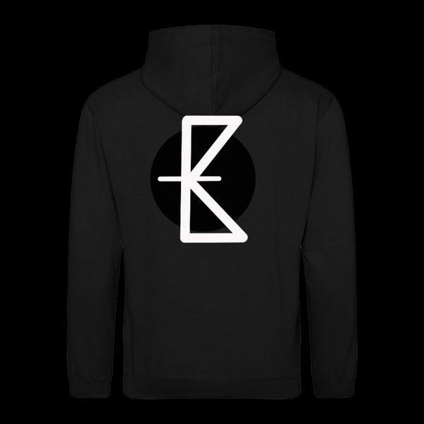 Katoff logo on back | Unisex Essential Pullover Hoodie | AWDis College Hoodie JH001