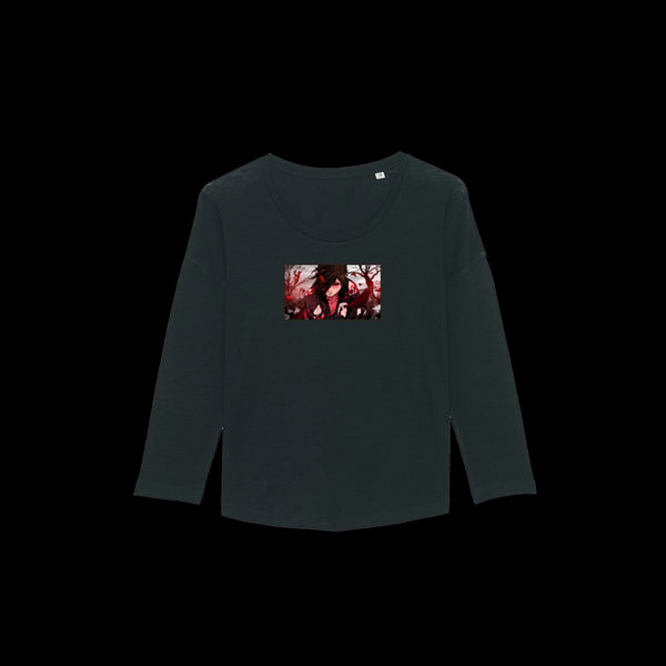 Sean Slick for the Ladies' "Hate" Eco-Premium 3/4-Sleeve | Stanley/Stella Waver Slub STTW114