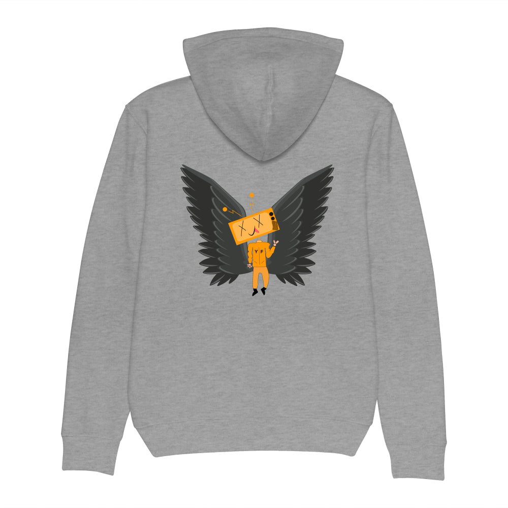 Fonti Unisex Eco-Premium Hoodie Sweatshirt (STSU822) Fonti Unisex Eco-Premium Hoodie Sweatshirt (STSU822)