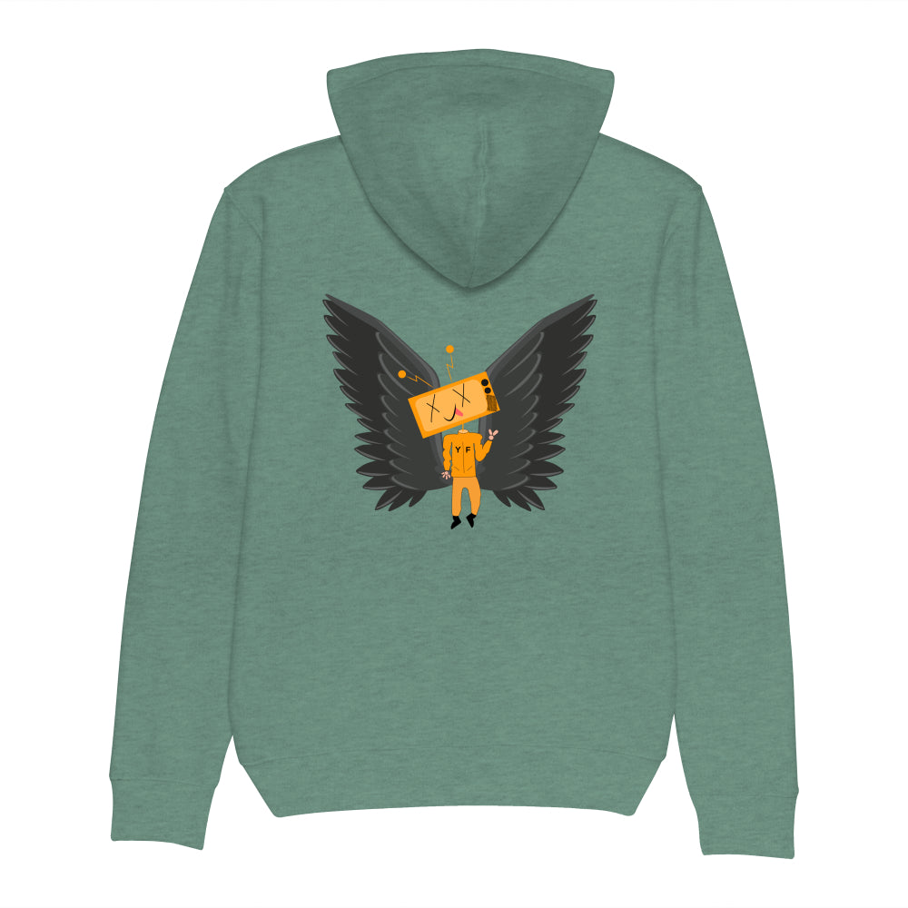 Fonti Unisex Eco-Premium Hoodie Sweatshirt (STSU822) Fonti Unisex Eco-Premium Hoodie Sweatshirt (STSU822)