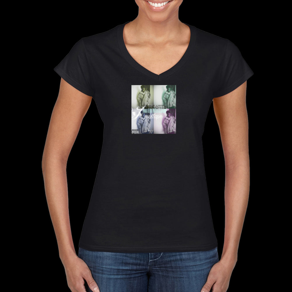 Ladies' Essential V-Neck T-Shirt | Gildan Softstyle 64v00l