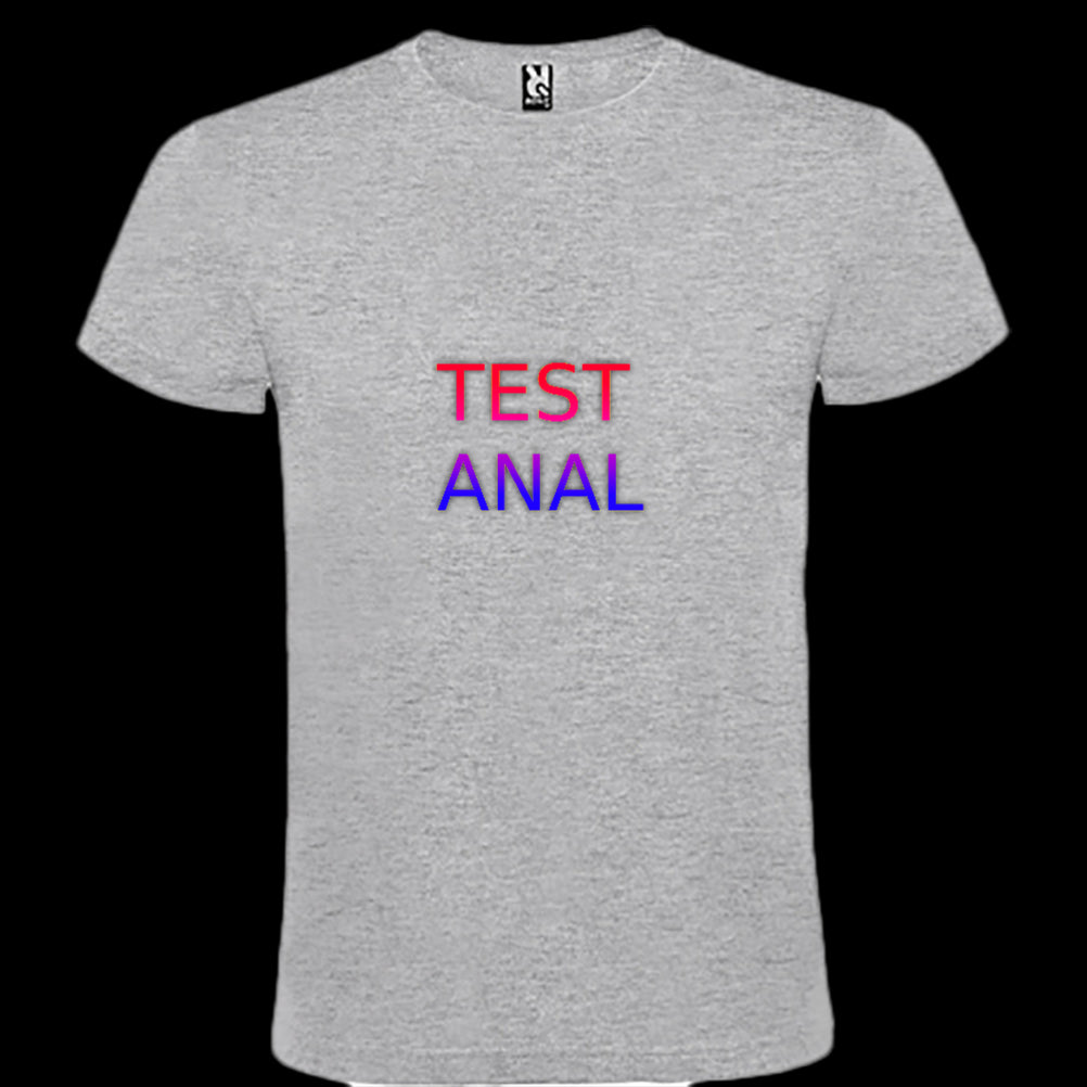 Unisex Budget Round Neck T-Shirt | Roly Atomic 150 TEST ANAL