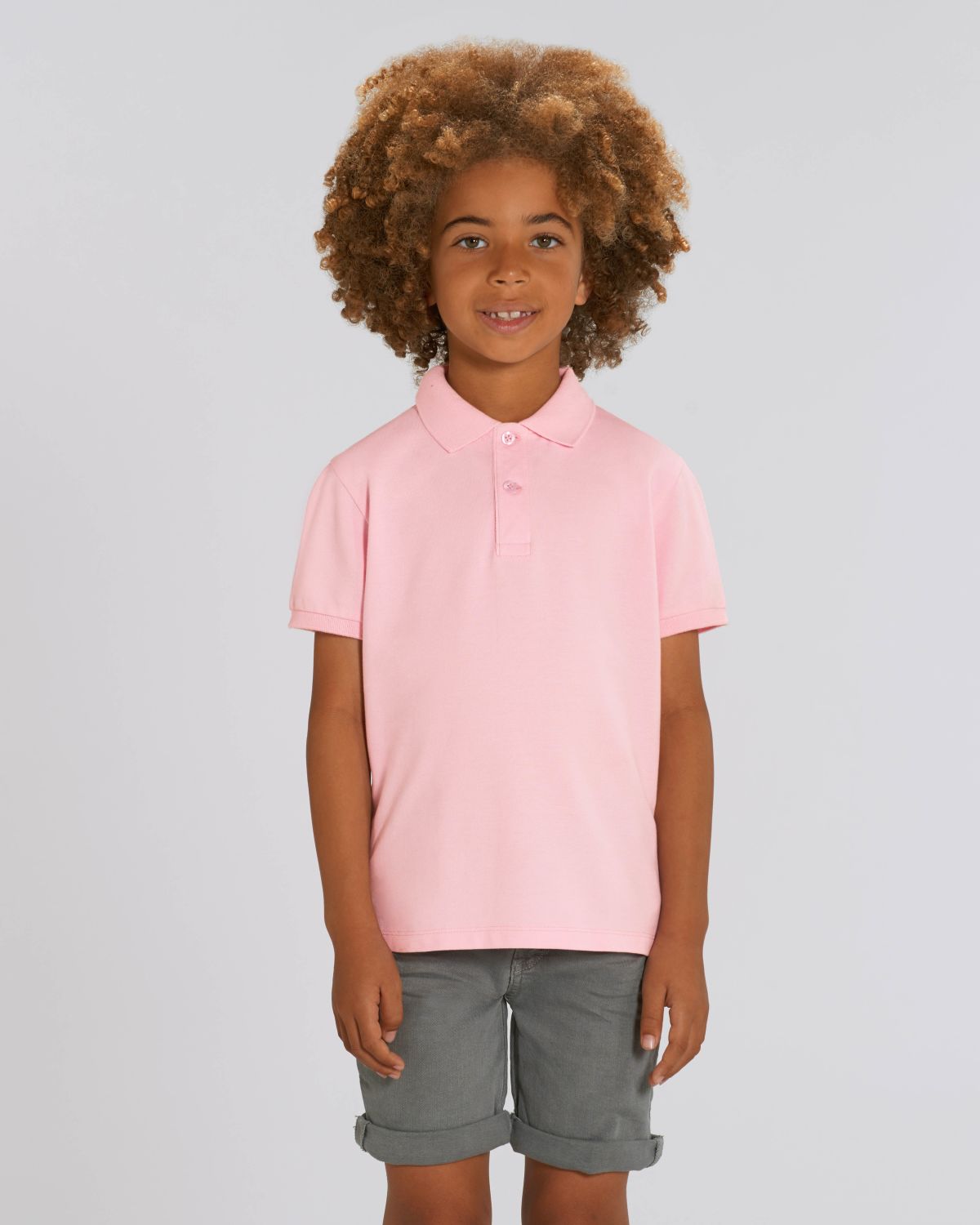 Stanley/Stella's - Mini Sprinter Kids Polo - Cotton Pink