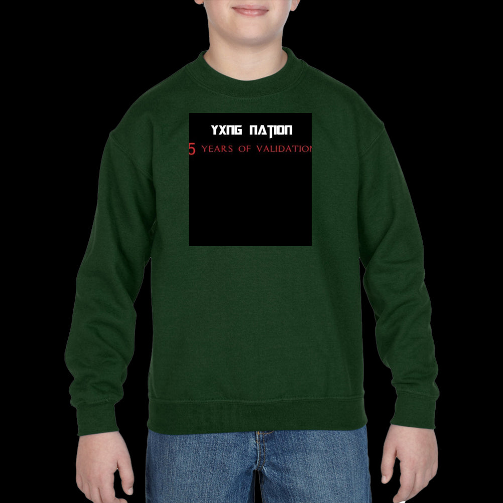 Kids' Essential Crew Neck Sweatshirt | Gildan Heavy 18000B