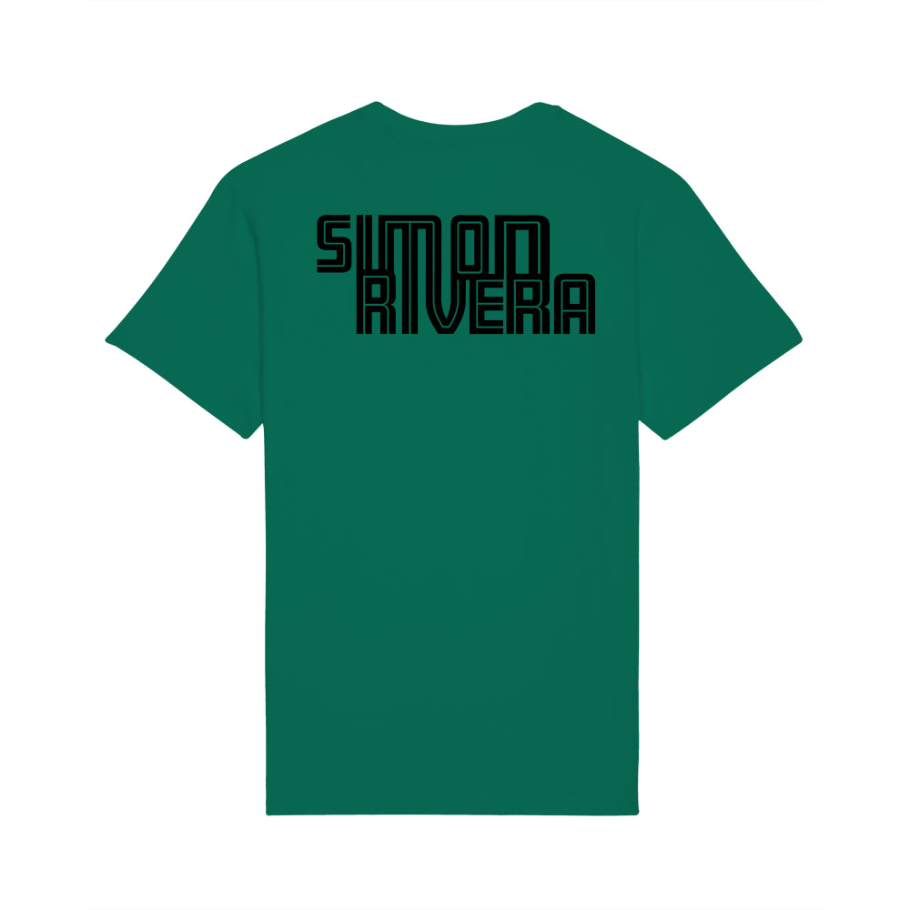 Simon Rivera Unisex Eco-Premium Crew Neck T-shirt (STTU758) - Front and Back Print