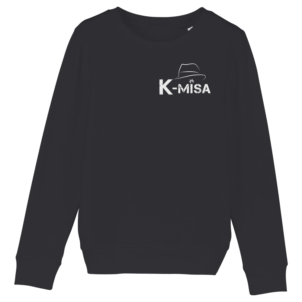 K-Misa Kids Eco-premium Sweatshirt (STSK913) - Logo Blanc