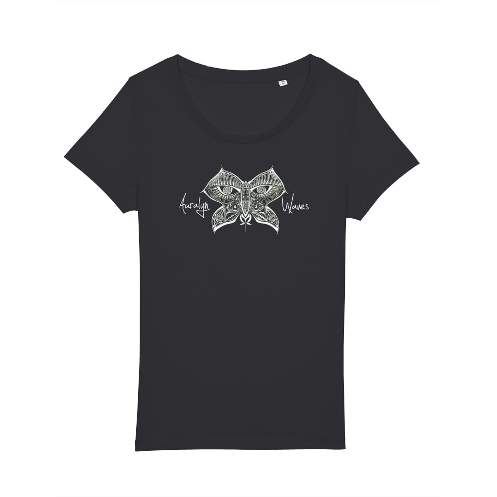 Auralyn Waves Ladies Eco-Premium T-shirt (STTW039) - Black