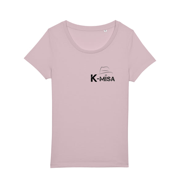 K-Misa Ladies Eco-Premium T-shirt (STTW039) - Logo Noir