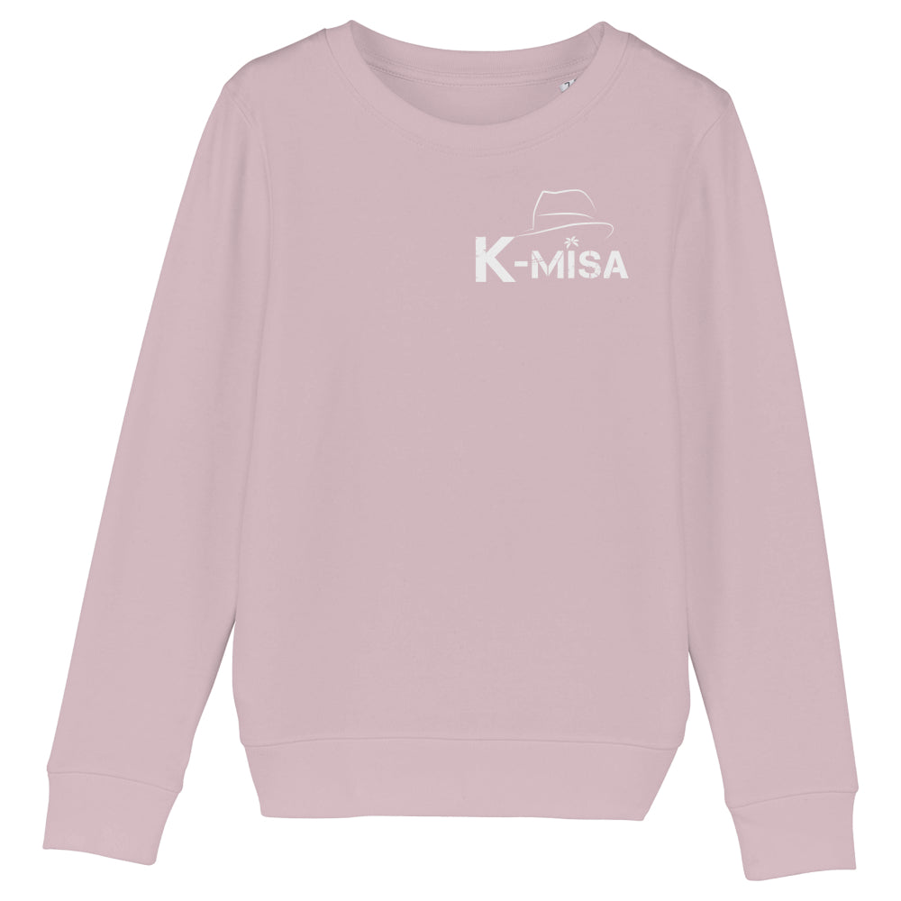 K-Misa Kids Eco-premium Sweatshirt (STSK913) - Logo Blanc