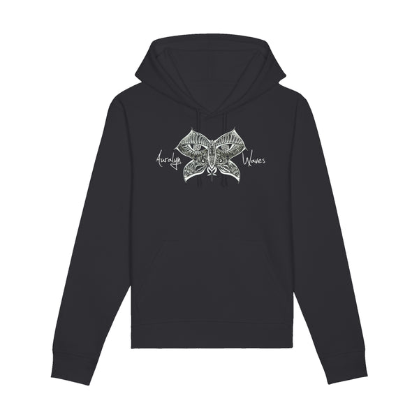 Auralyn Waves Unisex Eco-Premium Hoodie Sweatshirt (STSU812) - Black
